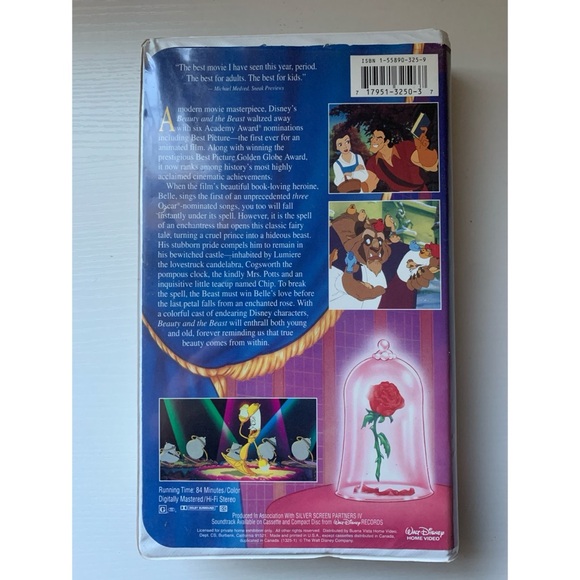 Disney Beauty and the Beast VHS - Picture 2 of 4